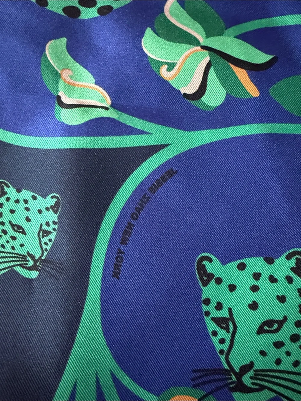 Jessie Zhao Double-sided Silk Scarf